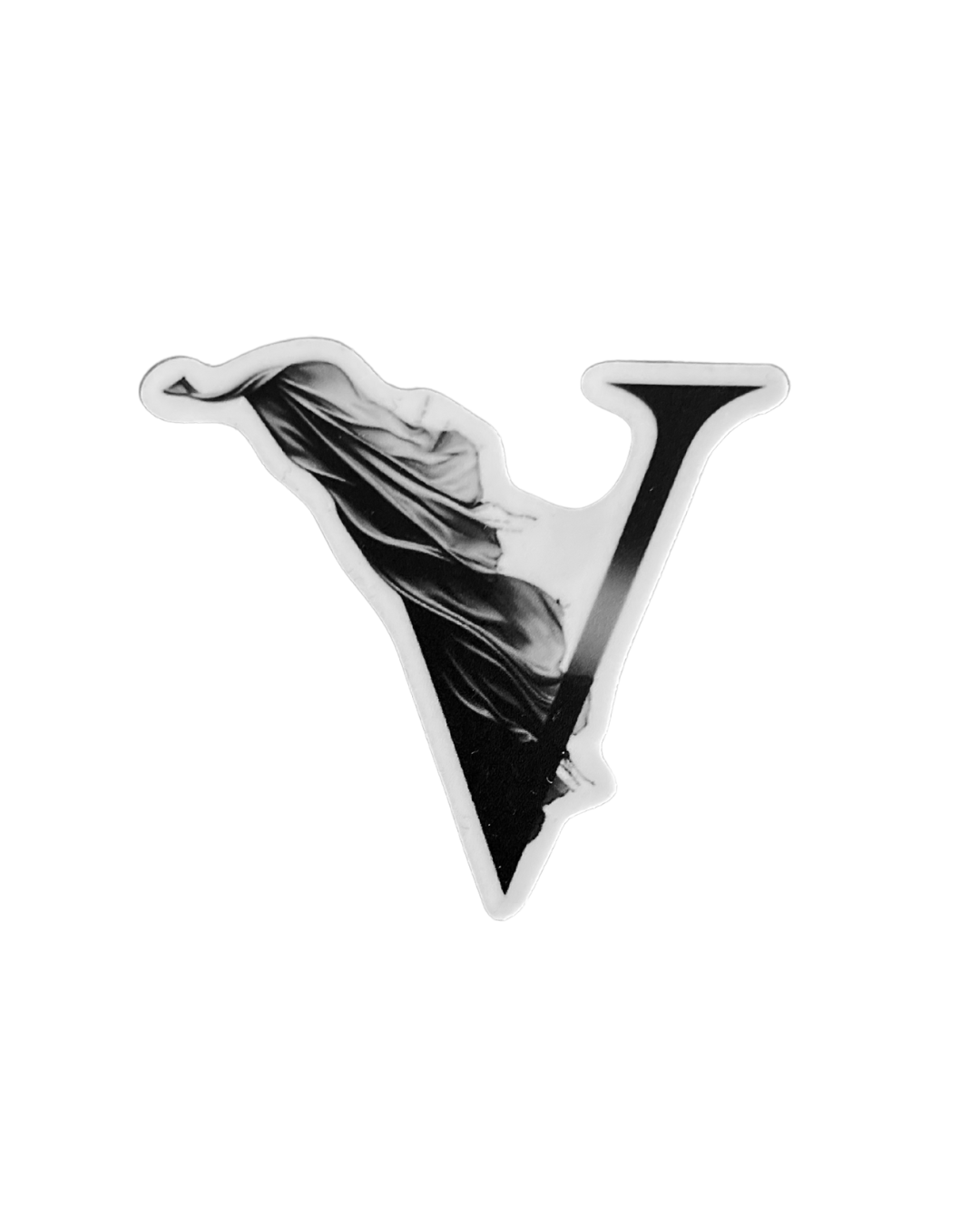 V For Valor Sticker